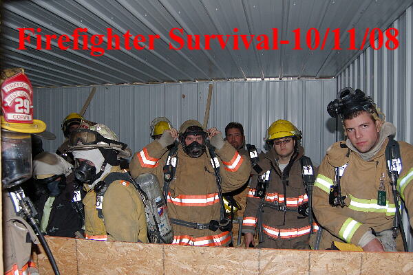 10-11-08  Training - Firefighter Survival